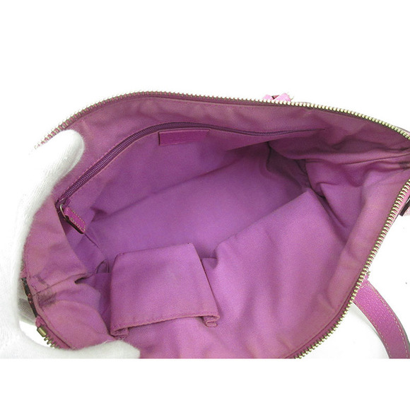 Gucci Canvas Pink GG Bag Tote Abbey Beige - Picture 10 of 11